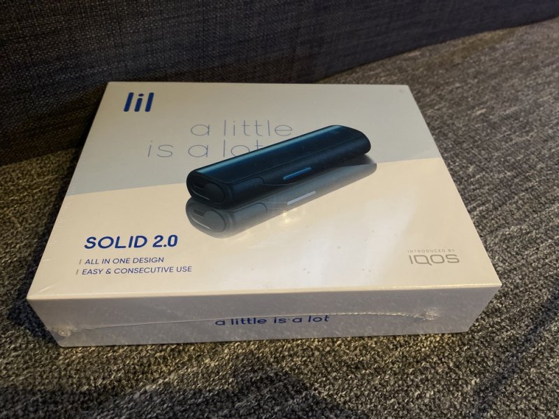 IQOS Lil Solid 2.0 kék