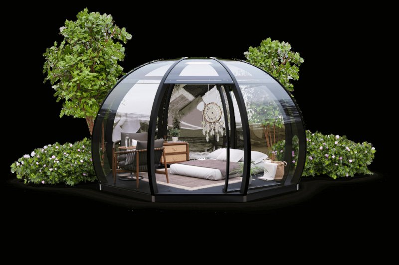 KLAAR Modular Garden Igloo: An Oasis For Your Guests