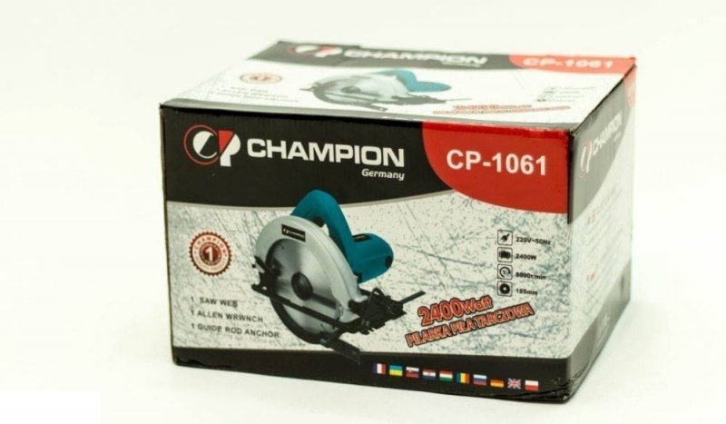 Új Champion CP-1061 Elektromos kőrfűrész 185mm/2400W eladó!