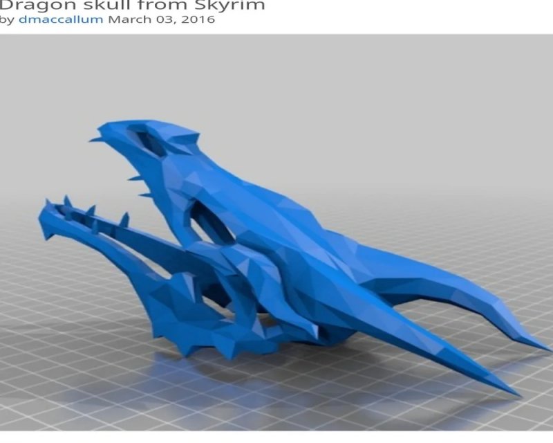 3D nyomtatott sárkányok // egyéb 3D nyomtatott termékek