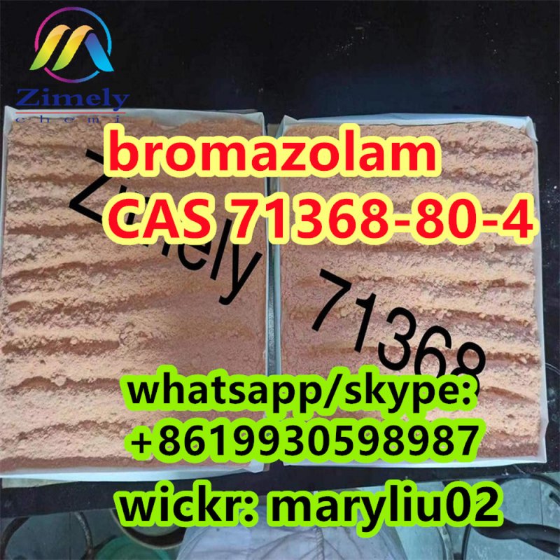 Bromazolam powder with in stock Strong 71368-80-4
