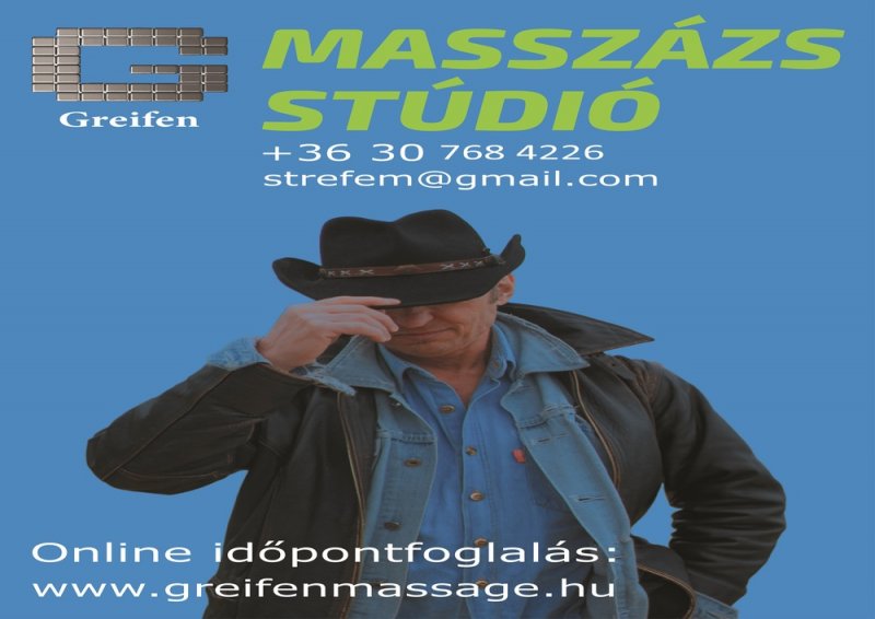 Stresszoldó Masszázs Budapest - Greifen Masszázs Stúdió