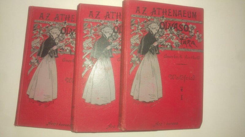 6 kötet Az Athenaeum olvasótára sorozatból