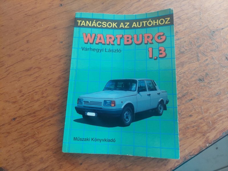 Retro Wartburg kezelési könyv