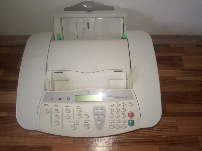 Xerox Workcentre 450C nyomtató másoló fax hibás