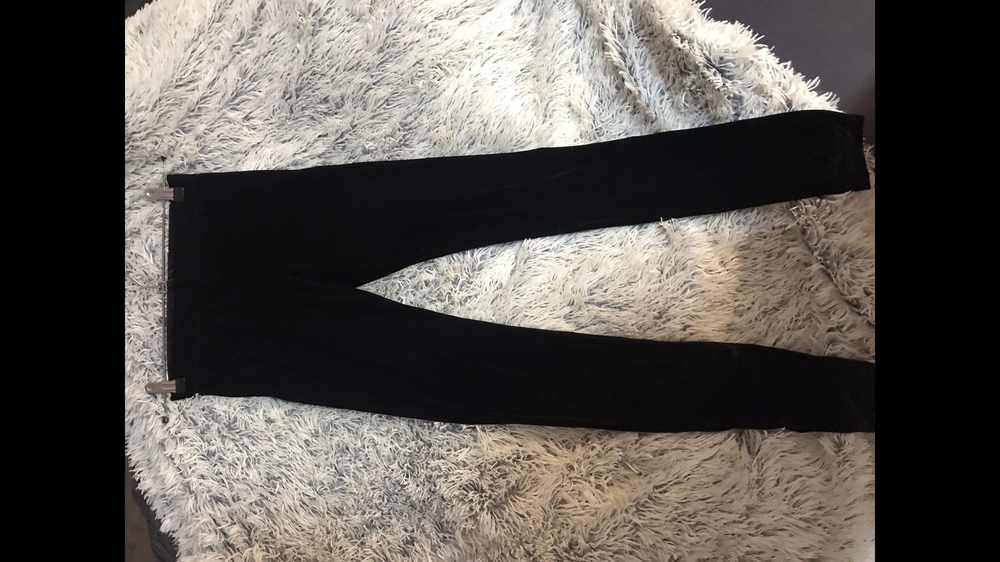 Calzedonia fekete bársony leggings S/M ÚJ