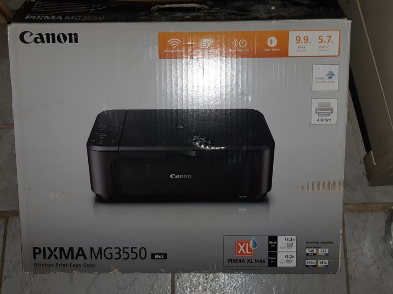 Canon Pixma MG3550 Wi-Fi multifunkciós nyomtató