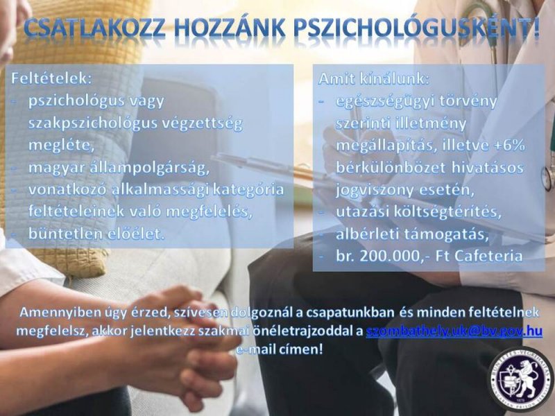 Csatlakozz hozzánk pszichológusként!