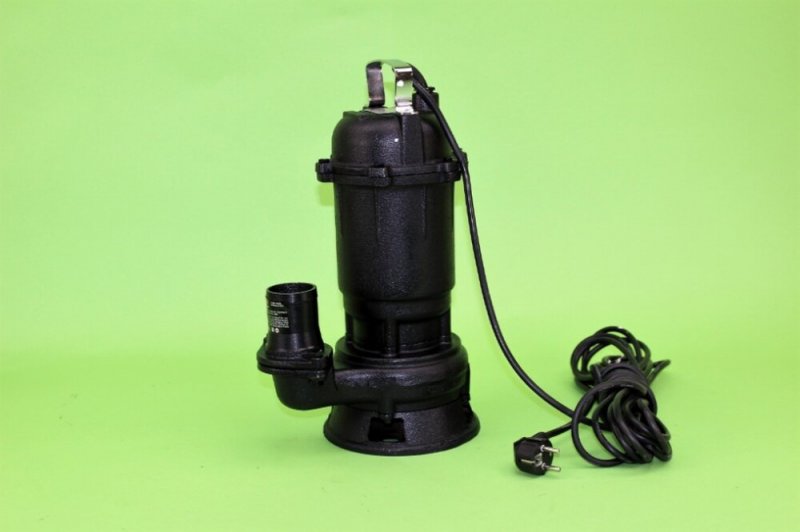Black Öntvény Darálós Buvár Szennyvíz 3150W Szivattyú Víz Vízszivattyú Új