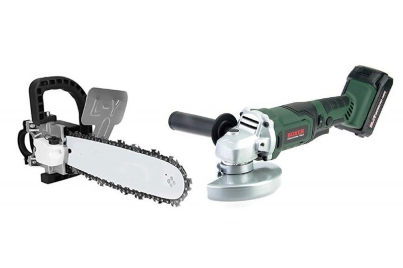 Boxer BX-SR012RT Akkus Sarokcsiszoló és Láncfűrész 20,4V Fordulatszámszabályzós