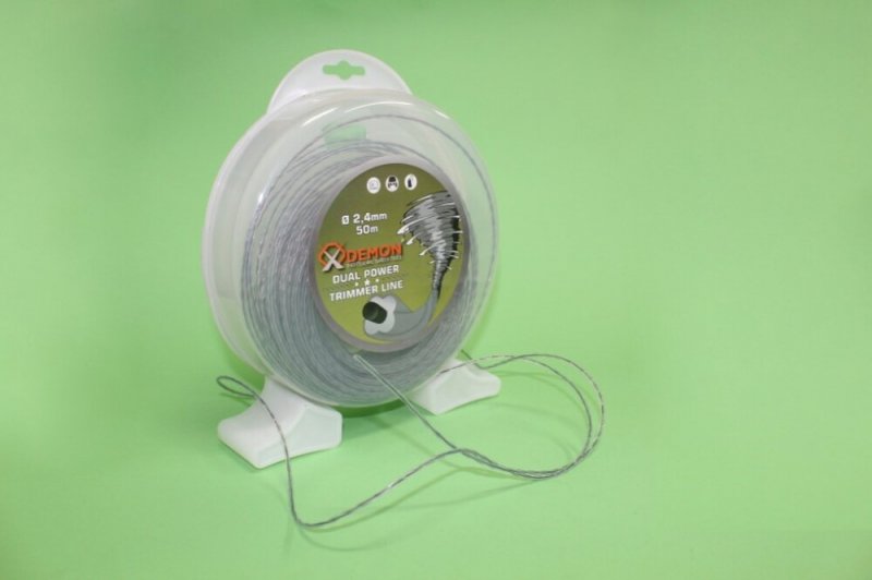 Demon 50méter Fémszálas csavart Damil 2,4mm EXTRA Erős Új