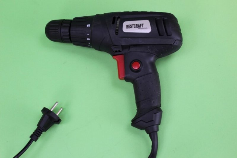 BestCrafT Elektromos 900W Csavarbehajtó Csavarozó Fúró Fúrógép Új