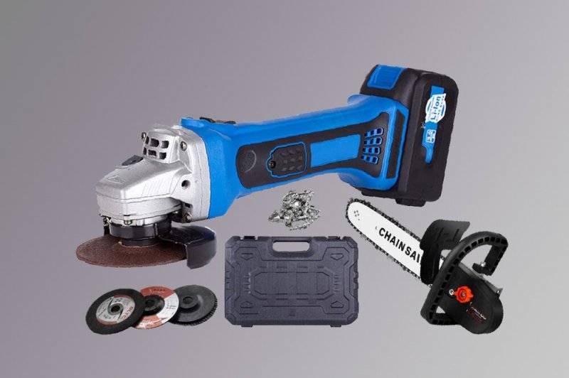 Flinke FK-8009RT Akkus Sarokcsiszoló és Láncfűrész 24V