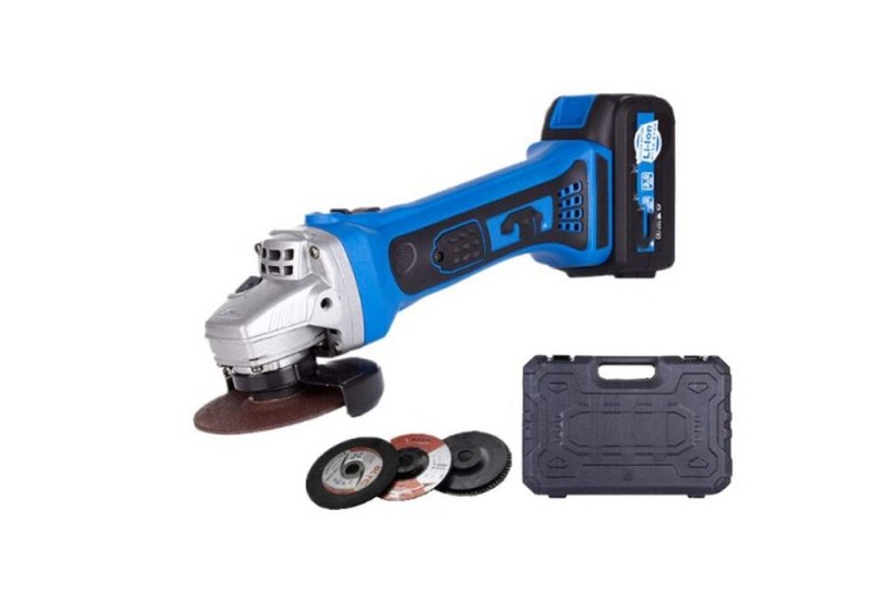 Flinke FK-8009 Akkumulátoros Sarokcsiszoló 125mm Dupla Akkús 24V