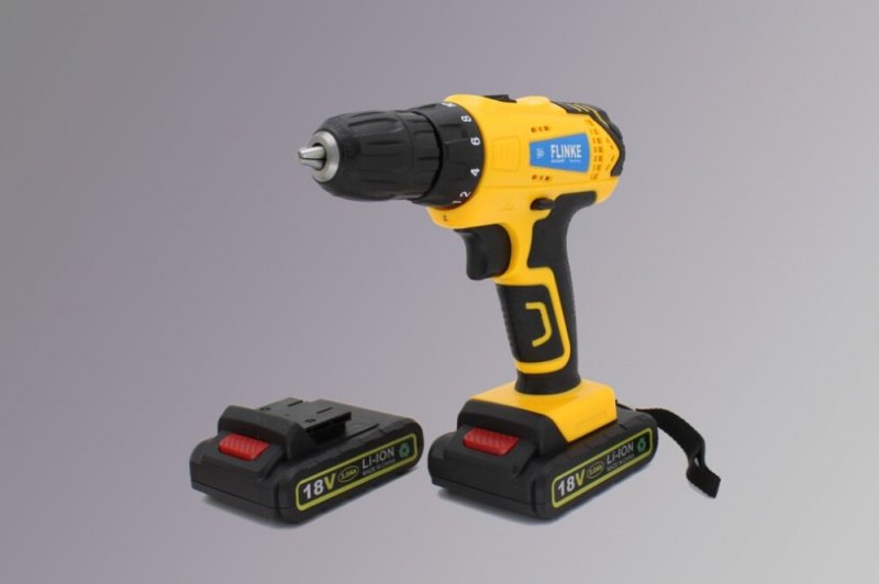 Flinke FK-8002 Lithium-ION Dupla Akús Fúrógép 18V 2-sebesség