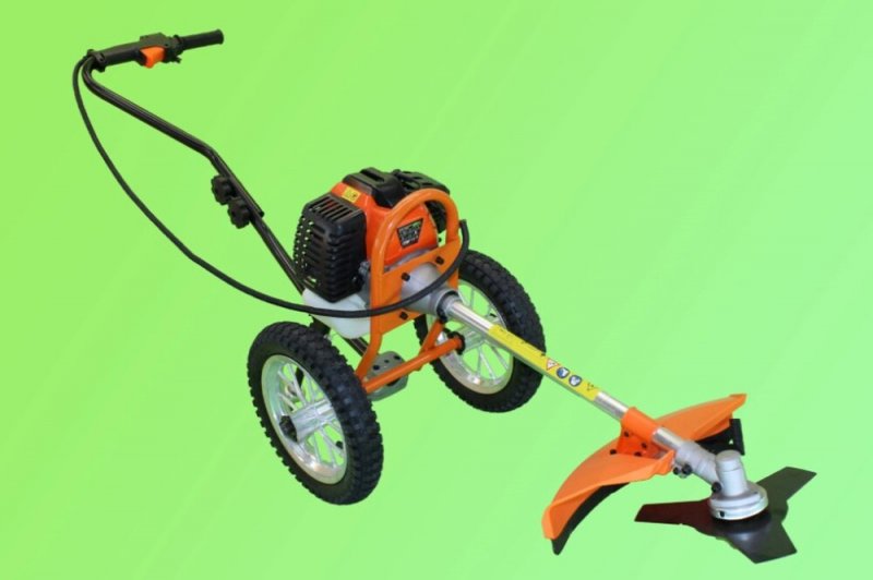 GardenLine Tologatós Benzines Fűkasza 2,3LE 52ccm Bozótvágó Benzinmotoros Kasza Új