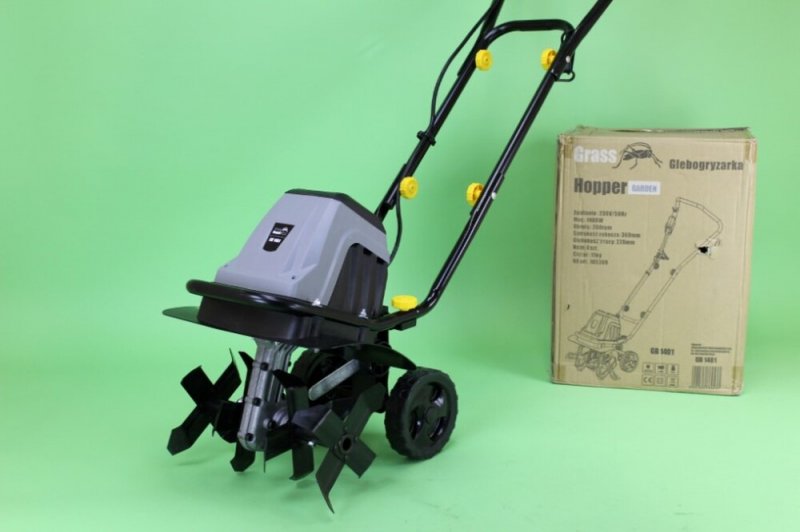 GrassHopper Elektromos Kapálógép 1400W Rotációs Kapagép Rota Kapa 2x2 kaptag Új