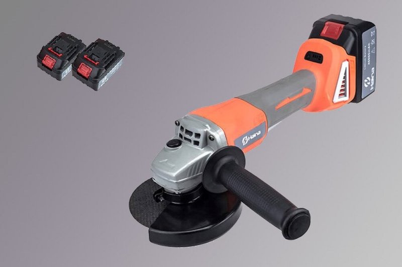 Haina H-1112 Akkumulátoros Sarokcsiszoló 125mm 24V 3-sebességes ÚJ MODEL