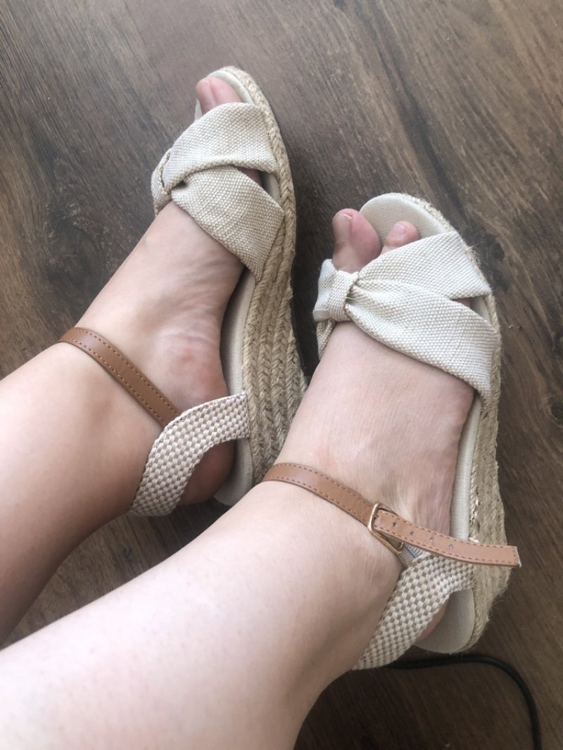 ÚJ Fonott talpú espadrilles szandál 38