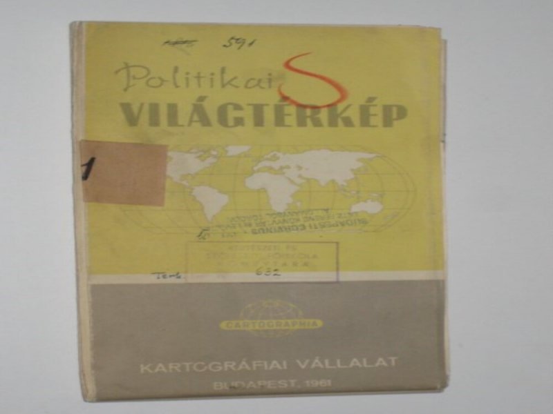 Politikai világtérkép 1961