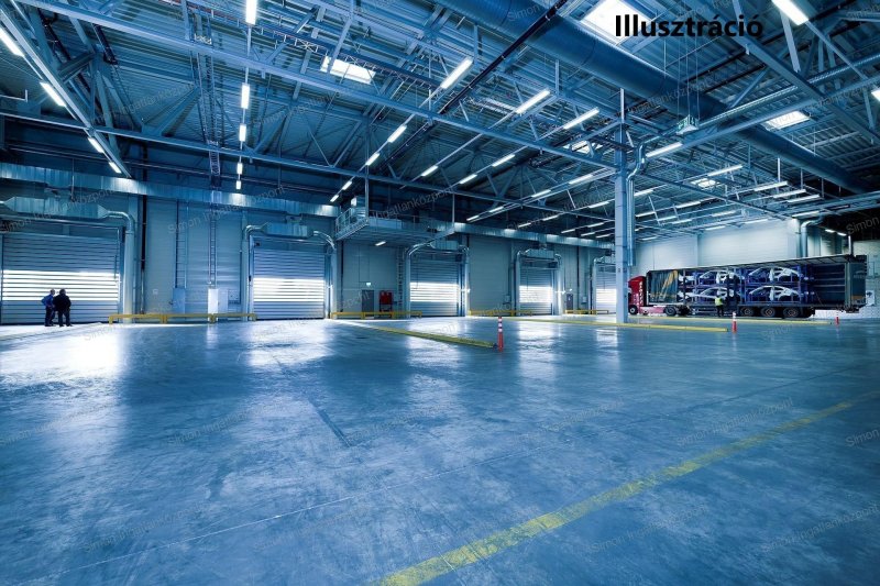 ELADÓ Kecskeméten 4600m2 ipari terület 640m2 tagolt csarnokkal