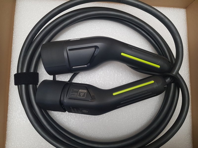 Eladó új Elektromos autó utcai töltőkábel 5m Type2 3x16A (11KW)