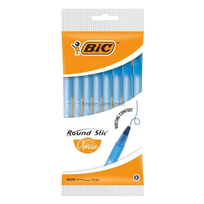 BIC golyóstoll kerek - 8 db.