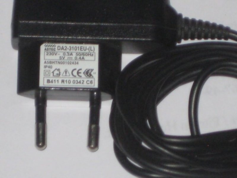 Astec adapter 5V 0,4A