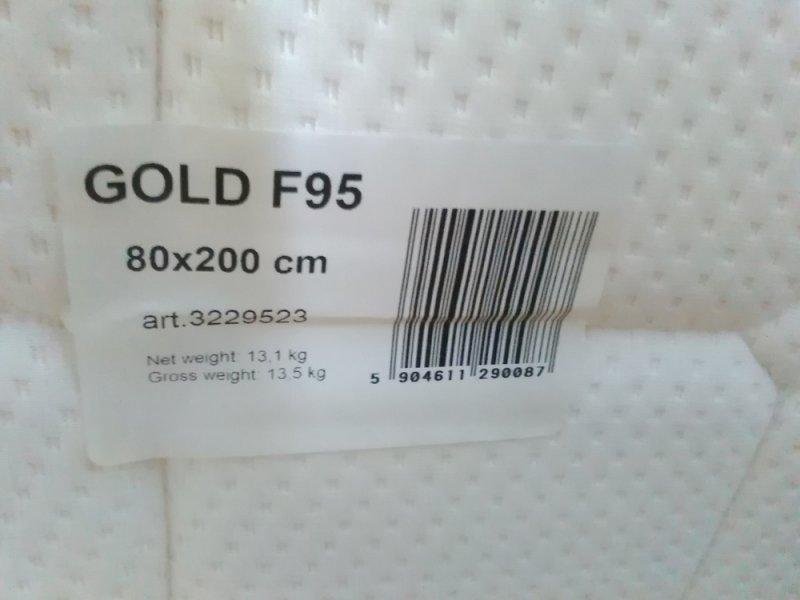 Habszivacs matrac GOLD F95