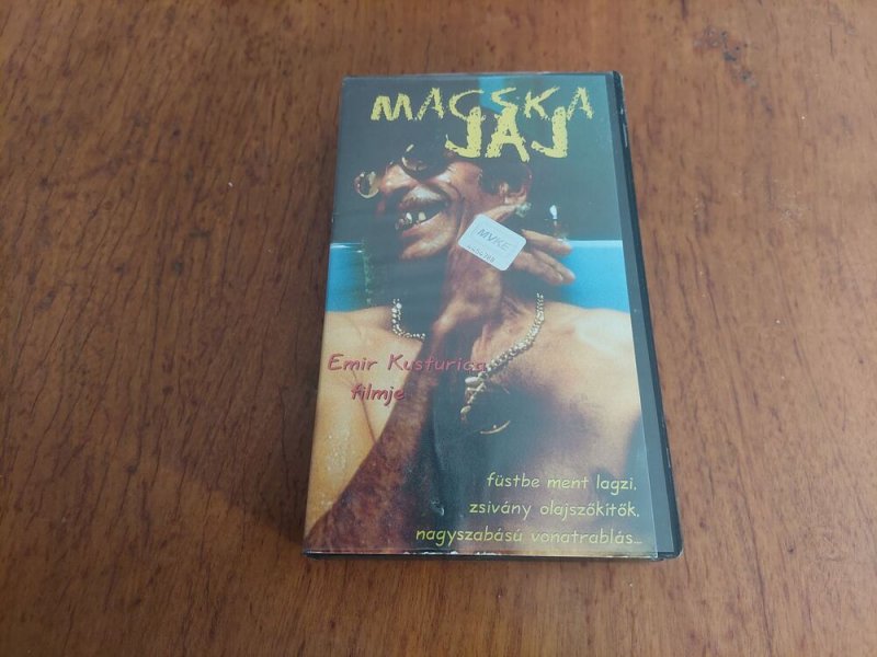 Macskajaj vhs videokazetta