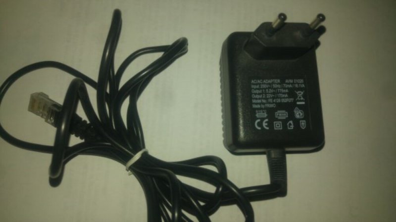 Friwo AVM 01026 AC adapter 5,2V