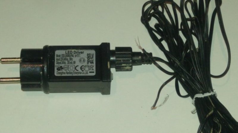 Led Driver DC adapter 24V 250mA 6W