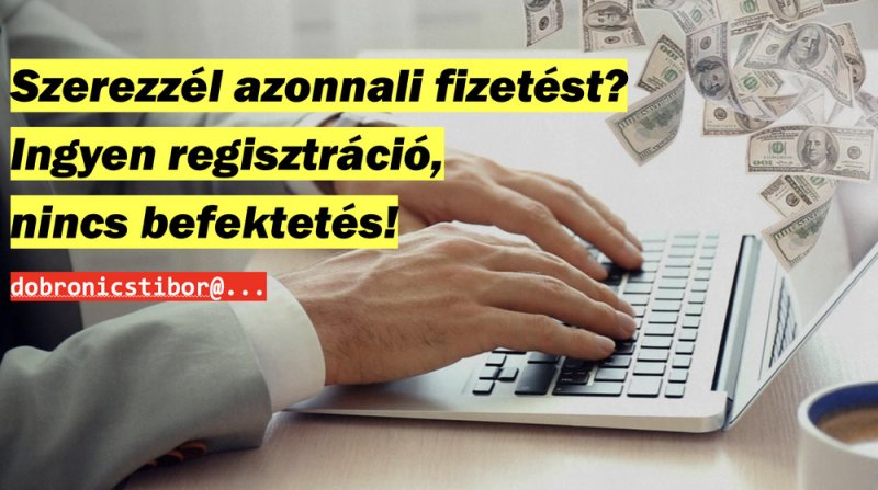 Nem szeretnél azonnali Fizetést?