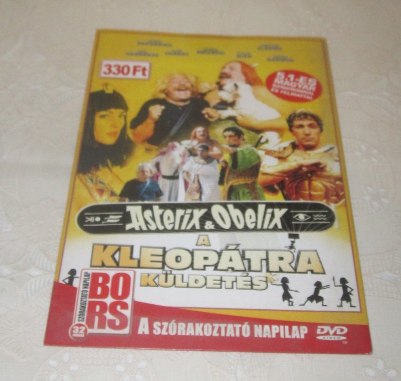 Asterix & Obelix - A Kleopátra küldetés DVD