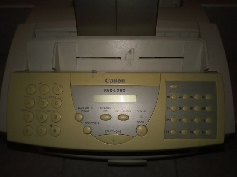 Canon lézer FAX-L250 jól másol
