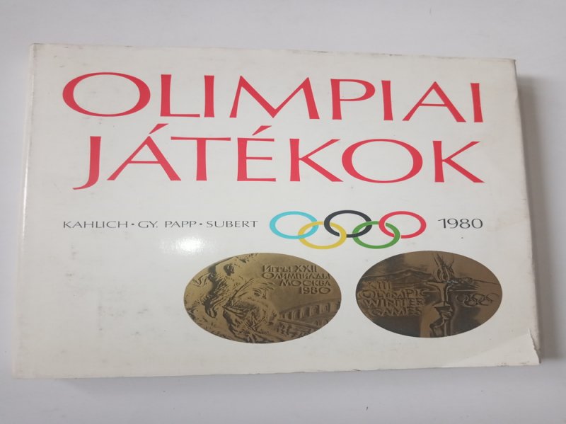 Kahlich, Papp, Subert Olimpiai játékok 1980
