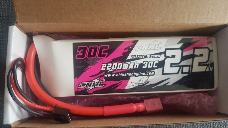 Eladó új 2200mAh CNHL  3S 11.1V 30C Lipo Battery T Plug