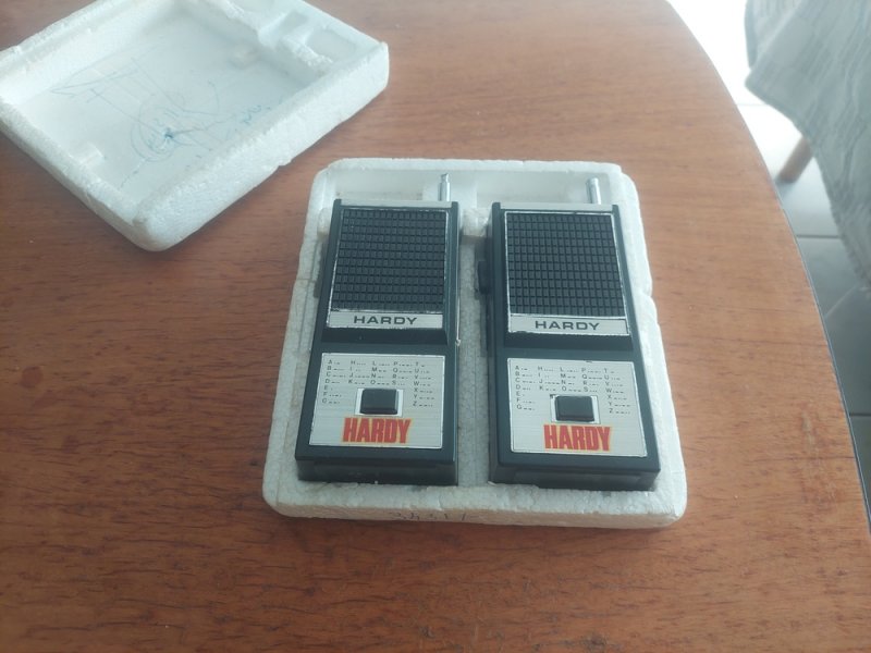 Retro Hardy walkie talkie