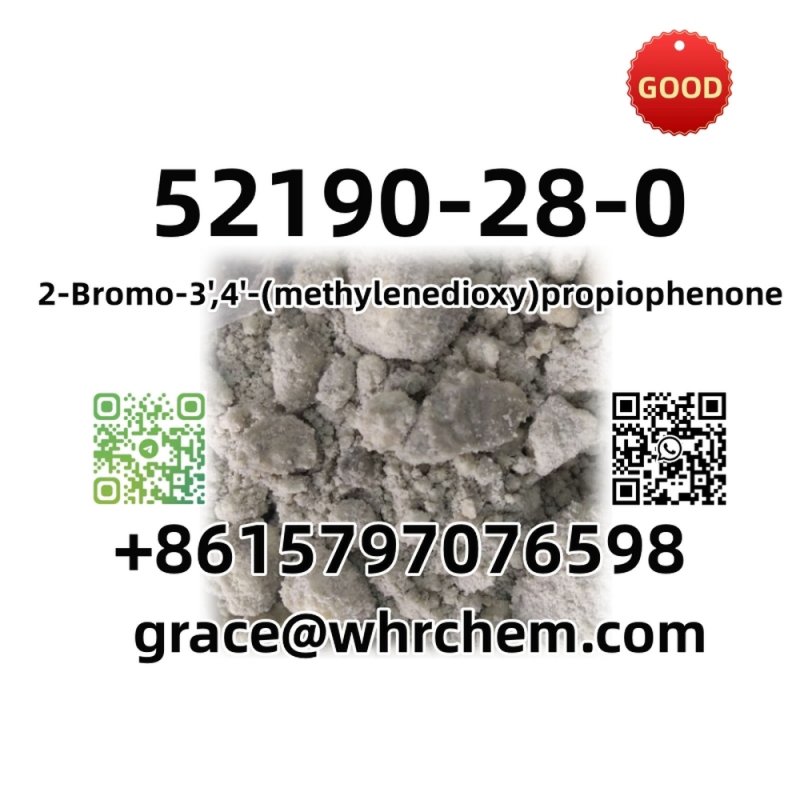 CAS 52190-28-0 2-Bromo-3',4'-(methylenedioxy)propiophenone High Purity 100% Safe Delivery