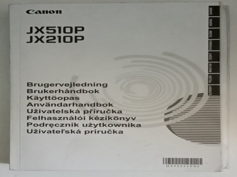 Canon Jx510P/Jx210P felhasználói kézikönyv