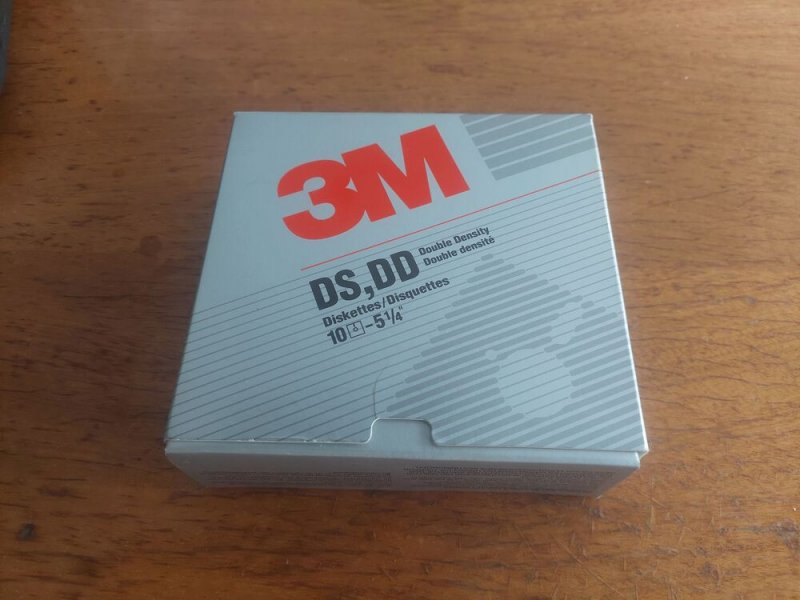 Retro 3M HD DS 5,25 floppy eladó