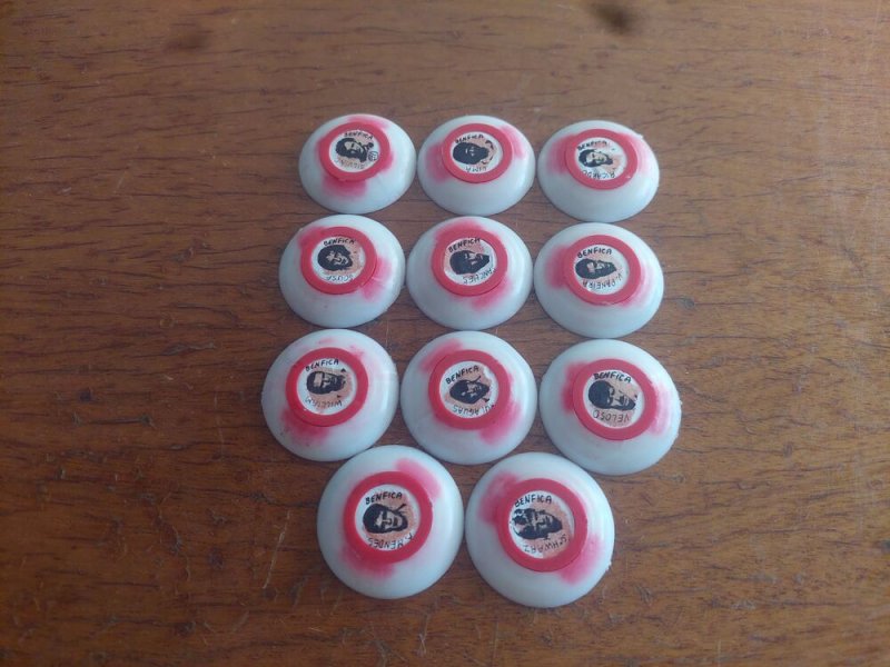 retro gombfoci Benfica 1990