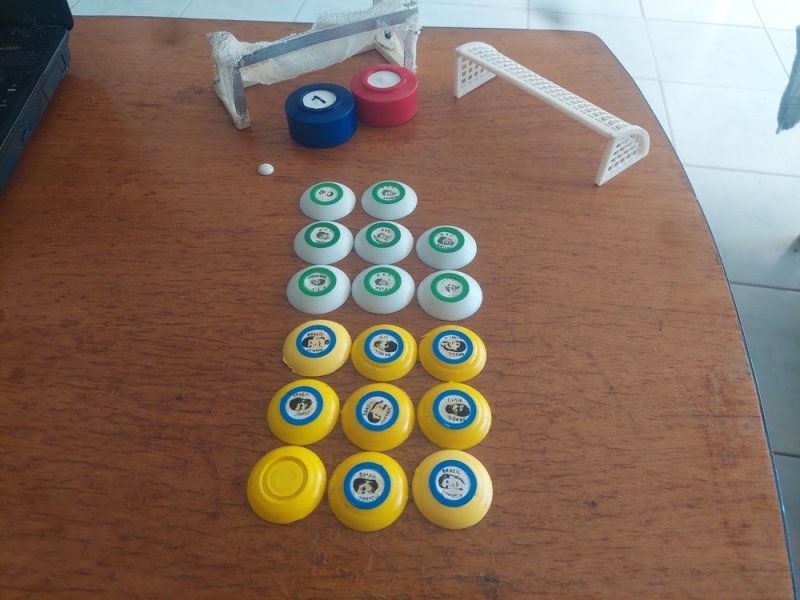 Retro brazil 1994 +Ferencváros gombfoci csapat