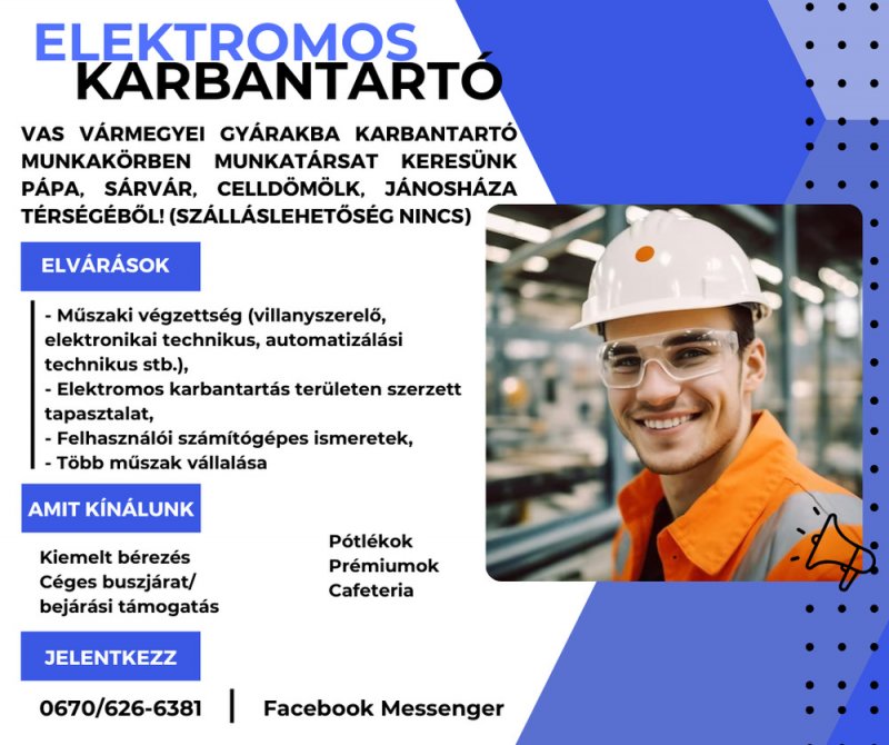 Elektromos karbantartó CELLDÖMÖLK