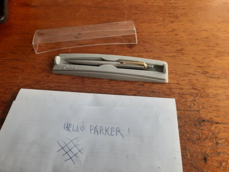 Parker Jotter fém arany klipsz(Made in France)