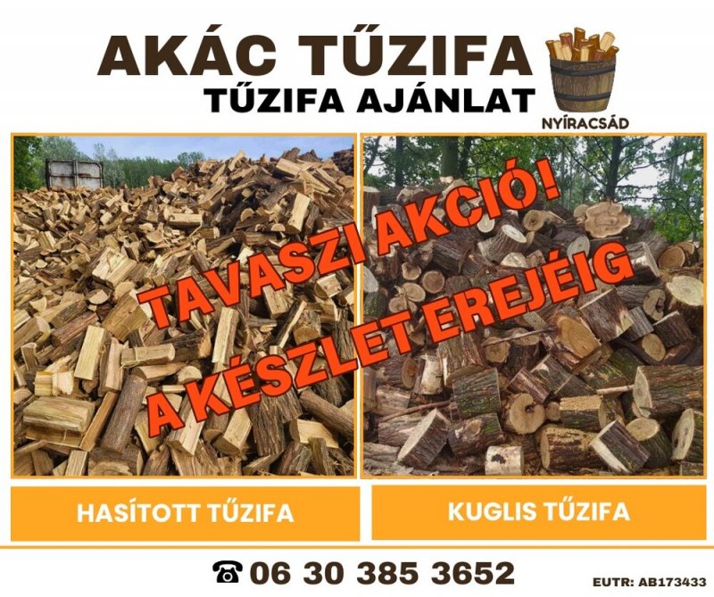 Akác Tűzifa