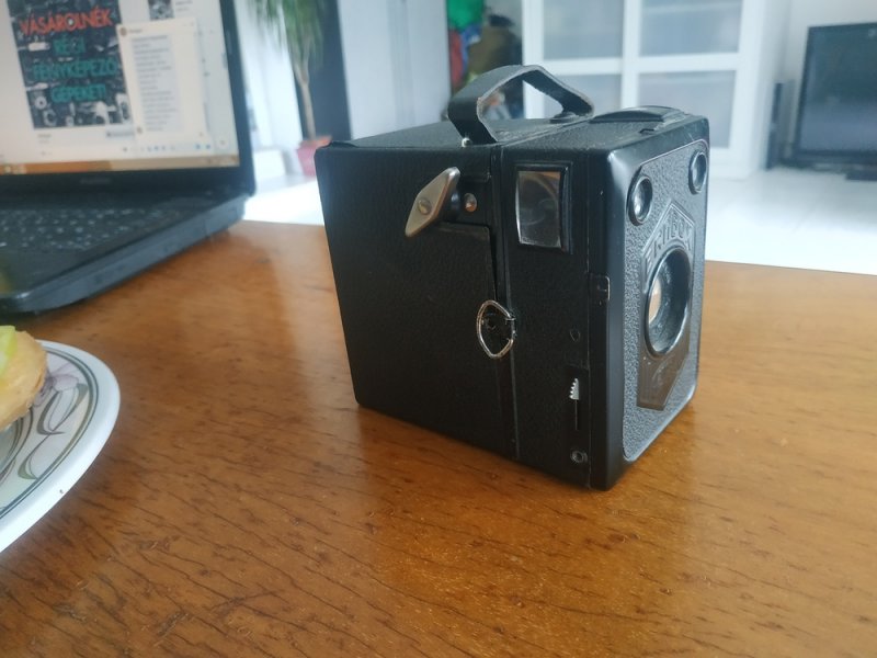 antik Erabox Zeiss fényképezőgép