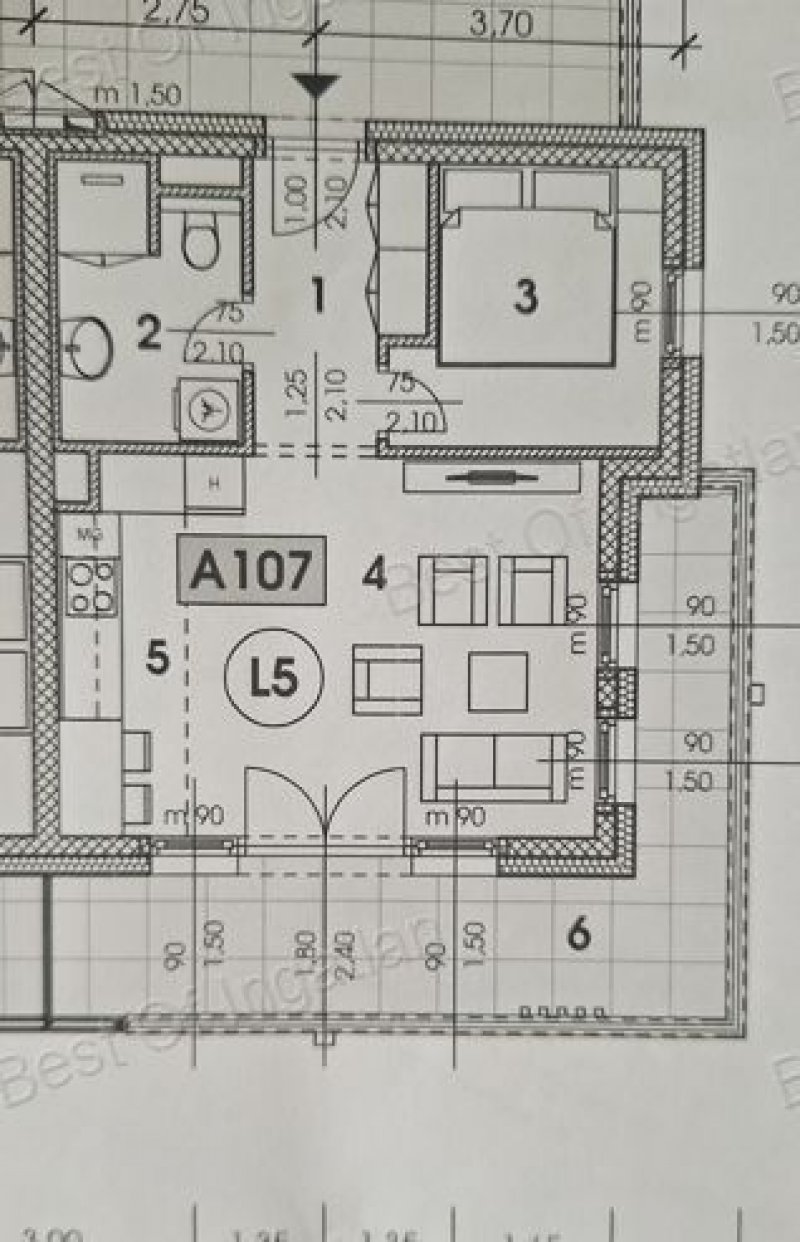 Győr-Szabadhegyen új építésű, 37 m2-es lakás 14 m2-es erkéllyel leköthető!