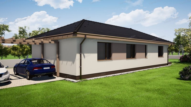 Győrzámolyon nappali + 3 szobás ház eladó