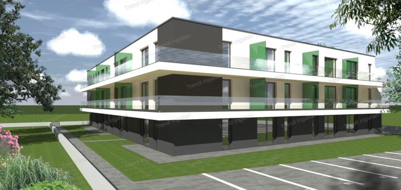 Nappali + 2 szoba és 29,30 nm-es erkély